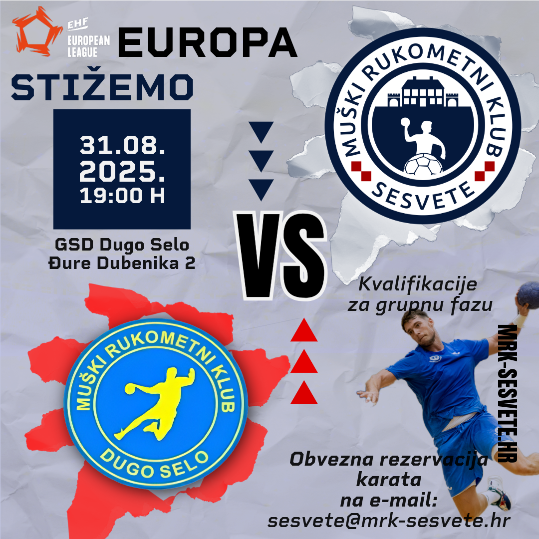 Grad Vs Selo MRK Sesvete vs. Dugo Selo | Kvalifikacije za Europa ligu | Ulaznice
